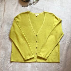 Eileen Fisher spring! cardigan